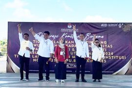 KPU Barut dan paslon komitmen wujudkan PSU bersih dan tolak politik uang