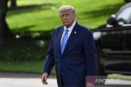 Trump katakan 'sangat sulit' minta Israel berhenti serang Iran