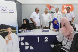 Pos Indonesia dan Bank Muamalat luncurkan layanan tabungan haji