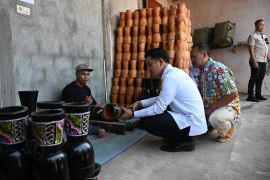 Sambangi sentra kerajinan, Wapres tekankan UMKM jaga kualitas produk
