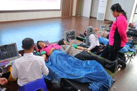 Hari Bhayangkara ke-79, Polresta Bandarlampung kumpulkan 113 kantong darah