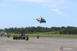 Lanud Dhomber gelar latihan Hanlan tingkatkan kesiapsiagaan pertahanan