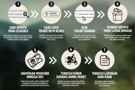 Blibli perluas cakupan program tukar sepatu hingga 30 jenama