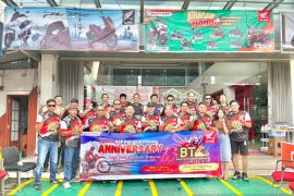 Honda Babel rayakan kebersamaan Biawak Trail Adventure Community (BTC) yang ke-13