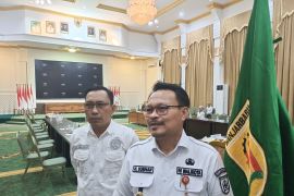 Pasangan "Liwar" dilantik Gubernur Muhidin di auditorium Idham Chalid Pemprov Sabtu