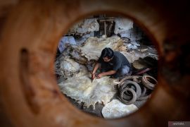 Perajin rebana dan bedug ini mampu tembus pasar eropa