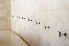 Germany Brilliant beri bantuan keran untuk wudhu dan shower Masjid Atta'awun Puncak Bogor