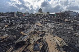 Puluhan rumah terbakar di Jambi - FOTO