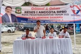 Masyarakat sampaikan aspirasi, begini respon  anggota DPRD Pematangsiantar dari Partai Perindo