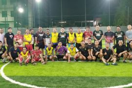 Forwakum -Kejari Belawan gelar pertandingan sepak bola persahabatan
