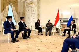 President Prabowo, Putin say relations stronger amid global turmoil