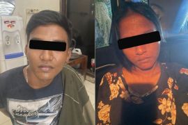 Dua orang penjambret HP milik Polwan ditangkap