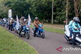 Bangka Tengah gelar kirab kendaraan Harganas