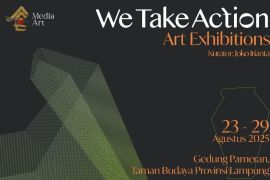 Forum Perupa Lampung selenggarakan pameran seni "We Take Action"