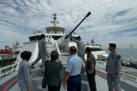 Kemenhan RI cek kelayakan sistem persenjataan KN Tanjung Datu-301