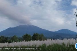 Badan Geologi: Status aktivitas Gunung Raung masih tetap waspada