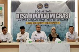 Imigrasi Sukabumi sosialisasi bahaya PMI non-prosedural dan TPPO di desa binaan