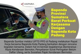 Bapenda Provinsi Sumatera Barat perkuat kerjasama dengan Bapenda Kota Padang