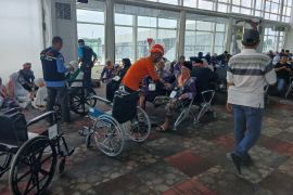 Basarnas Medan-tim gabungan  evakuasi penumpang pesawat Saudia Arabia