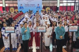 PKK Bangli beri dukungan tim lomba senam dan memasak tingkat provinsi