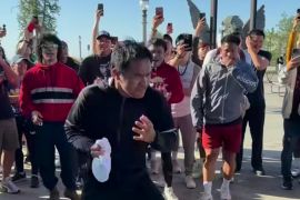 Manny Pacquiao pamer kecepatan tangan jelang kembali ke ring tinju hadapi Mario Barrios