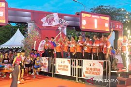 Kemeriahan Banua Bhayangkara Run benar-benar wujudkan Polri untuk masyarakat