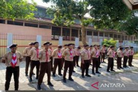 Lapas Pamekasan lakukan pembinaan pramuka pada narapidana