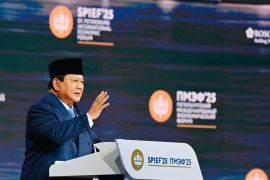 Di SPIEF, Prabowo: berteman tidak berarti korbankan kepentingan nasional