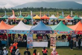 Tata tertib Bazar UMKM Rinjani Color Run 3, Simak jadwal masuk dan bongkar tenda
