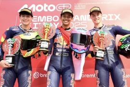 Hasil Race 1 Red Bull Rookies Cup Italia 2025: Pembalap Indonesia, Veda Ega juara di sirkuit Mugello