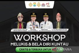 Dinas Kebudayaan Palembang gelar pelatihan melukis bagi pelajar dan masyarakat umum di Museum SMB