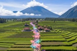 Yuk Jelajahi!! lima situs bersejarah di jalur Rinjani Color Run 3