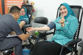 PKK Babel jadikan donor darah sebagai gaya hidup sehat