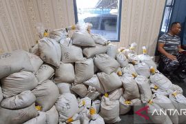 TNI AL Babel tuntaskan penimbangan 41.194,5 kilogram timah ilegal hasil sitaan