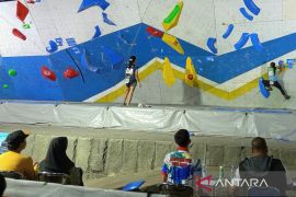 Sembilan medali emas diperebutkan saat hari akhir kejurnas panjat tebing KU