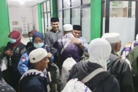 45 jamaah haji Kapuas tergabung dalam kloter 5 tiba di tanah air