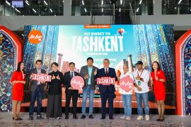 AirAsia memperkuat konektivitas buka rute Kuala Lumpur-Tashkent