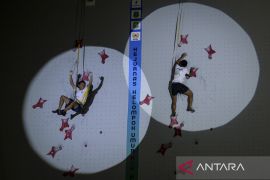 Final speed Youth A putra Kejurnas Panjat Tebing 2025