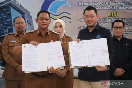 Pemkab Bekasi menerima aset Perumda Tirta Bhagasasi