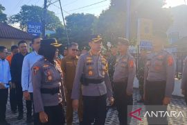Polresta Pangkalpinang kerahkan 1.256 personel amankan pilkada ulang