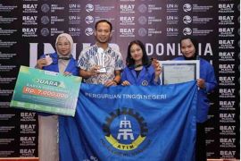 Tim Dauntless Politeknik ATI Makassar Juara III LKTI PT IMIP 2025