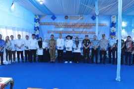 Kapolres Kampar Hadiri Peninjauan Dapur MBG oleh Tenaga Ahli Deputi KSP RI dan MOU BUMDES di Siberuang