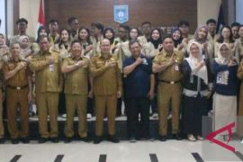 Bupati Bangka Tengah sambut 30 mahasiswa KKN dari UGM