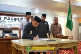 DPRD Tapin sahkan Ranperda pertanggungjawaban APBD 2024