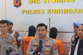 Dua pengedar sabu-sabu ditangkap Polres Kuningan