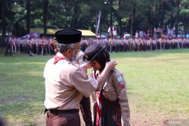 Pemkab Bogor gelar Jambore Pramuka 2025 bangun karakter generasi muda