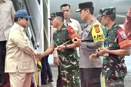 Prabowo awali kunker resmikan pusat kesehatan di Denpasar