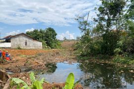 Pertamina EP Jambi bersihkan  minyak mentah di lokasi kebocoran pipa