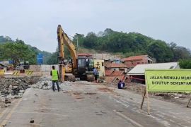 Perbaikan jalan, Polisi rekayasa lalu lintas ke Pelabuhan Merak