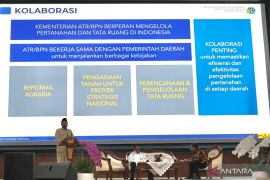 Menteri ATR: Kolaborasi hal mutlak sukseskan program strategis nasional